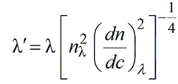 Somo-SAS UV-Vis module RGD lambda corrected in the Concentration Utility