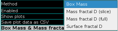 MSOMO Fractal Dimension Calculator Methods